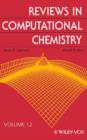 Reviews in Computational Chemistry, Volume 12 - eBook