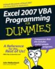 Excel 2007 VBA Programming For Dummies - eBook