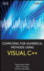 Computing for Numerical Methods Using Visual C++ - eBook