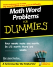 Math Word Problems For Dummies - eBook