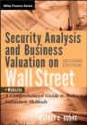 Security Analysis and Business Valuation on Wall Street, + Companion Web Site : A Comprehensive Guide to Today's Valuation Methods - Book