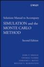 Student Solutions Manual to accompany Simulation and the Monte Carlo Method, Student Solutions Manual - eBook