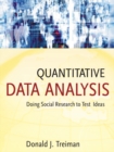 Quantitative Data Analysis : Doing Social Research to Test Ideas - Book