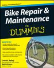 Bike Repair and Maintenance For Dummies - eBook