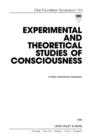 Experimental and Theoretical Studies of Consciousness - eBook
