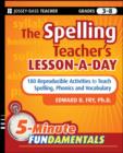 The Spelling Teacher's Lesson-a-Day - eBook
