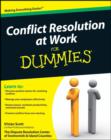 Conflict Resolution at Work For Dummies - eBook