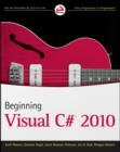 Beginning Visual C# 2010 - eBook