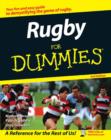 Rugby For Dummies - eBook