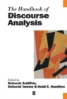 The Handbook of Discourse Analysis - eBook