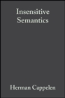 Insensitive Semantics - eBook