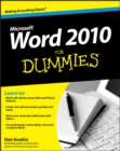 Word 2010 For Dummies - eBook