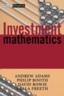 Investment Mathematics - eBook
