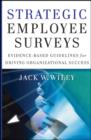 Strategic Employee Surveys : Evidence-based Guidelines for Driving Organizational Success - eBook