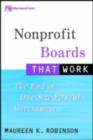 Nonprofit Boards That Work : The End of One-Size-Fits-All Governance - eBook