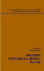 Modern Nonlinear Optics, Volume 119, Part 3 - eBook