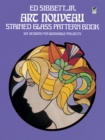 Art Nouveau Stained Glass Pattern Book - eBook