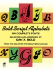 Bold Script Alphabets - eBook