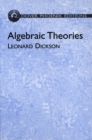 Algebraic Theories - eBook