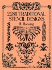 2,286 Traditional Stencil Designs - eBook