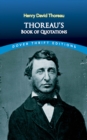 Thoreau's Book of Quotations - eBook