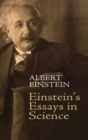 Einstein'S Essays in Science - Book