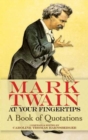 Mark Twain at Your Fingertips : A Book of Quotations - Book