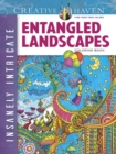 Creative Haven Insanely Intricate Entangled Landscapes Coloring Book - Book