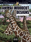 Creative Haven Deluxe Edition Animal Woodcut Designs Coloring Book : Striking Designs on a Dramatic Black Background - Book