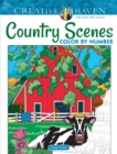 Creative Haven Country Scenes Color by Number - Book