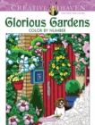 Creative Haven Glorious Gardens Color by Number Coloring Book - Book