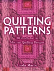 Quilting Patterns : 110 Ready-to-Use Machine Quilting Designs - Book