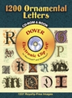 1200 Ornamental Letters - Book