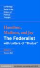 The Federalist : With Letters of Brutus - eBook