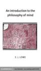 Introduction to the Philosophy of Mind - eBook