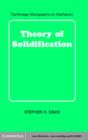 Theory of Solidification - eBook