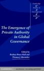 Emergence of Private Authority in Global Governance - eBook