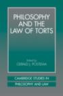 Philosophy and the Law of Torts - eBook