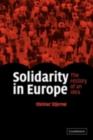 Solidarity in Europe : The History of an Idea - eBook