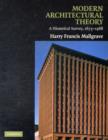 Modern Architectural Theory : A Historical Survey, 1673-1968 - eBook