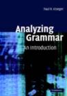 Analyzing Grammar : An Introduction - eBook