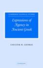 Expressions of Agency in Ancient Greek - eBook