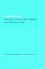 Secured Credit under English and American Law - eBook
