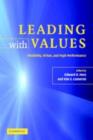 Leading with Values : Positivity, Virtue and High Performance - eBook