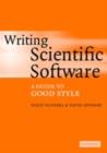 Writing Scientific Software : A Guide to Good Style - eBook
