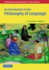 An Introduction to the Philosophy of Language - eBook