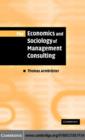 The Economics and Sociology of Management Consulting - eBook