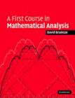 First Course in Mathematical Analysis - eBook