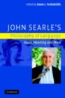 John Searle's Philosophy of Language : Force, Meaning and Mind - eBook