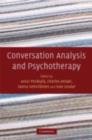 Conversation Analysis and Psychotherapy - eBook